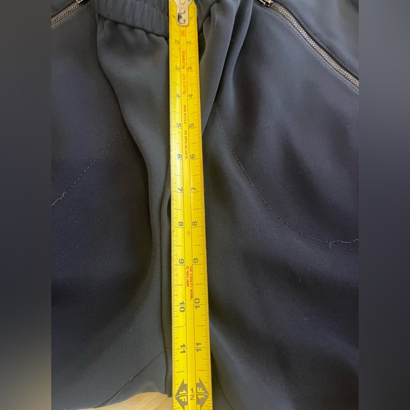 J.Crew Turner High Rise Pull-On Navy Blue Jogger Slacks Pants Size 12 - Picture 12 of 12